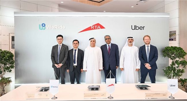 文远知行携手Uber与迪拜交通局 2026年首季实现纯无人运营